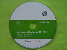 CD NAVIGATION FX SPAIN PORTUGAL 2012 V4 VW RNS 310 TIGUAN GOLF 6 PASSAT TOURAN