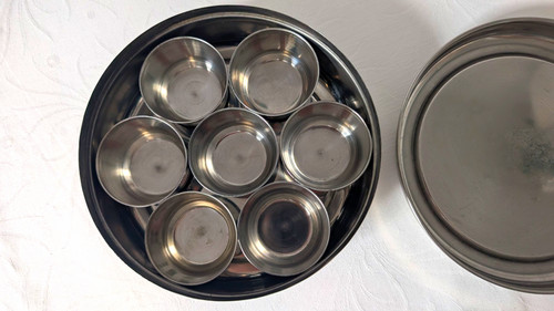 Masala box set rund dose - set, rund,