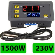 DIGITAL LED TEMPERATURREGLER thermostat control temperatur fühler regler 230V ⭐⭐