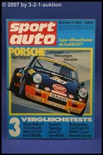 Sport Auto 12/73 Porsche
