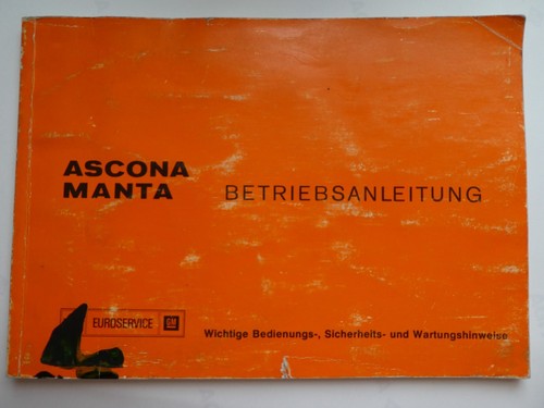 Opel ascona manta - opel,