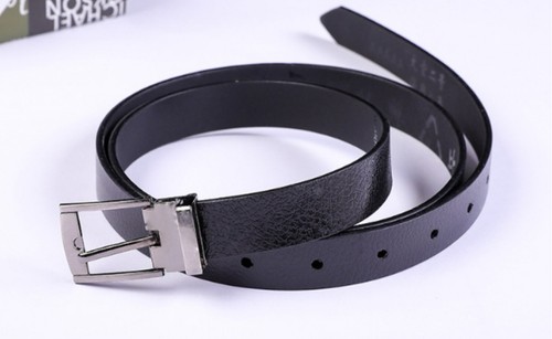 Gürtel schwarz simil leder - schwarz,