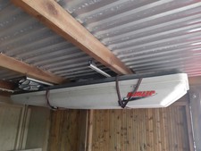 jetbag dachbox thule 2,20x55cm, grau/schwarz