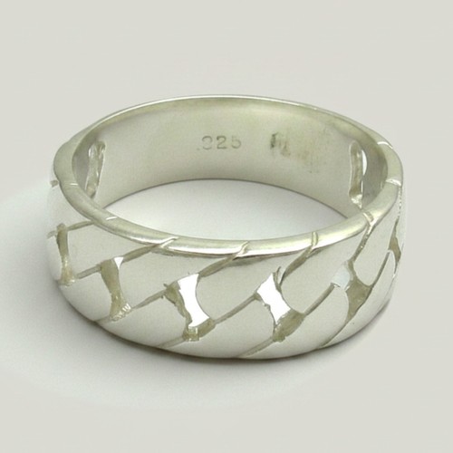 Schlichtes echtes sterling - schlichtes,
