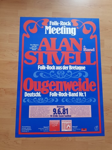 Original konzertplakat - gr.,