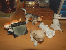 Deko Katzen Konvolut Keramik