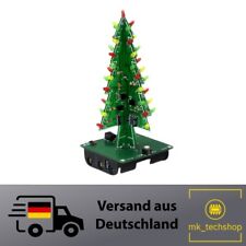 Bausatz LED 3D Weihnachtsbaum USB Lötset Geschenk Deko 11cm