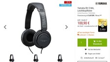 Yamaha kopfhörer top - ma, kopfhörer,top
