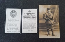 Sterbebild - 1.bay.Inf.Rgt. gefallen 1916++Portrait 