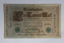 #209 Banknote Reichsbanknote -