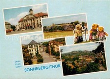 Sonneberg Thueringen Spielzeugstadt Teilansichten