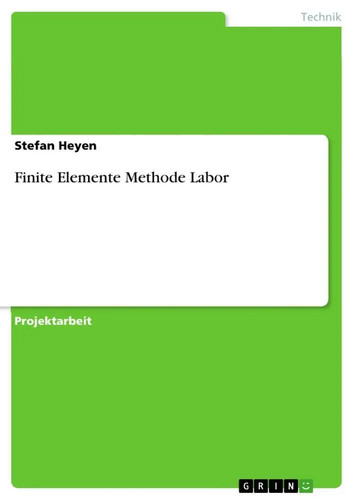 Stefan heyen finite elemente - |,