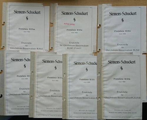 Siemens schuckert - 7x, siemens-schuckert