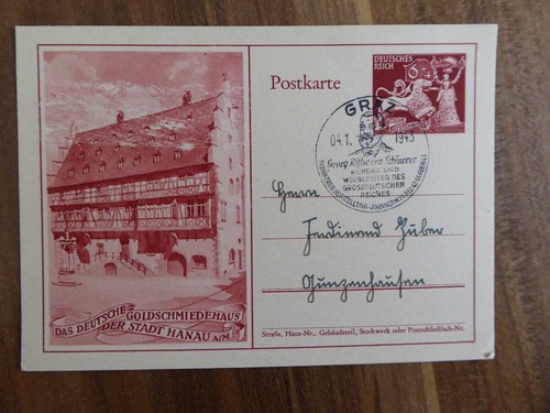 Deutsches reich postkarte - deutsches,