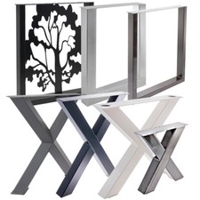 Tischgestell Tischbeine X U