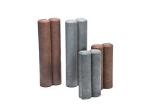 Palisaden mit Hohlkehle aus