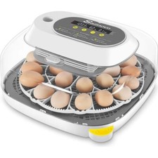 Inkubator Brutmaschine Brutkasten Brutapparat Vollautomatisch Brüter 24 Eier Neu