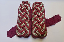 DDR Schulterstücke Feuerwehr 1 Paar Oberbrandinspektor Guter Zustand