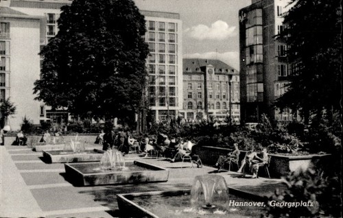 Hannover georgsplatz - ak,