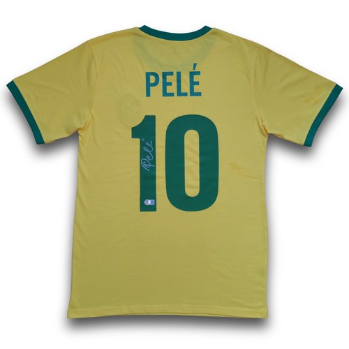 Pele signiertes brasilien - pele,