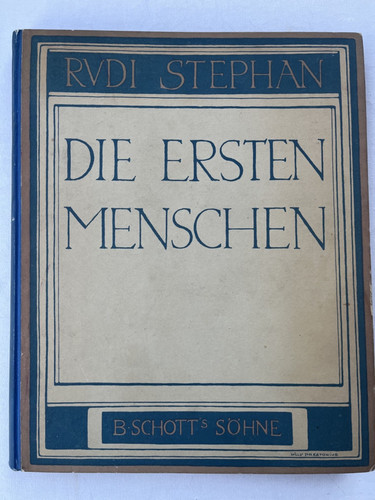 Noten stephan die ersten - .,