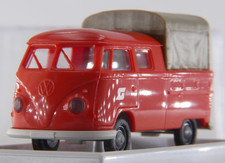 Brekina 1:87 VW T1 A.S.S T1b DoKa Bulli Rotorange ÖBB Österreich SoMo 1194 OVP