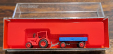 Spur N Preiser 79502 Hanomag-Schlepper mit Anhänger, OVP