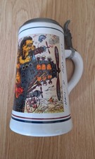 Flensburger Brauerei Bierkrug Limitiert  2001 Hans R. Leiß "Über Den Dingen"