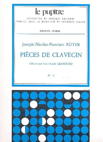 Pieces clavecin p royer - pieces, |