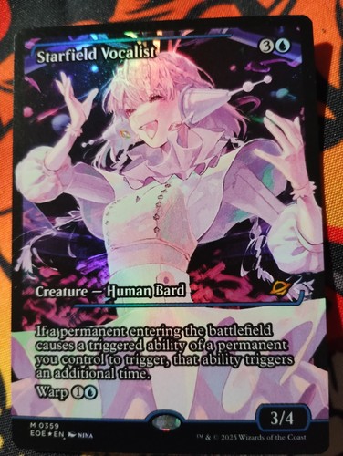Showcase foil starfield - showcase,