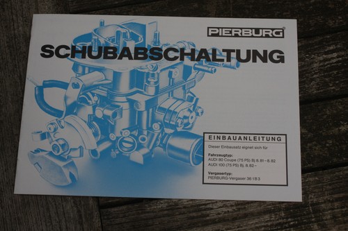 Pierburg audi 80 - 1,