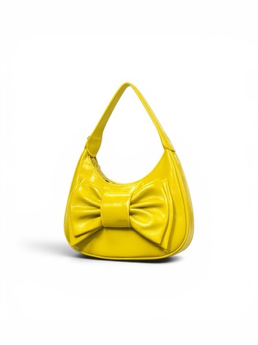Damen handtasche gelb mit - handtasche,