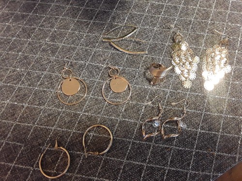 Schmuck set gold 11teilig - schmuck,
