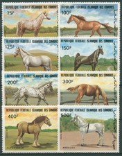 Komoren 1983 pferde lipizzaner - pferde,