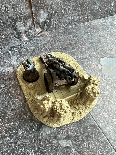 Imperial artillery position