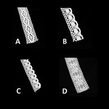 Häkelspitze weiss Spitzenband