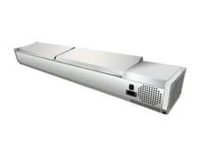 Kühlaufsatzvitrine Gn 1/4