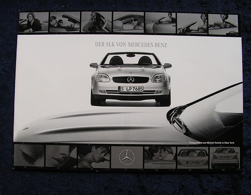 Mercedes slk prospekt 1996 - mercedes,