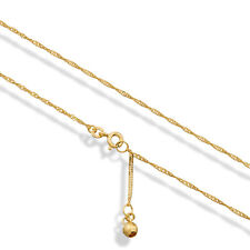 Fußkette 333 Gelbgold Kugel