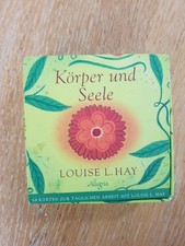 ❤❤Louise L. Hay 64 Affirmationskarten Karten "Körper und Seele" Energiearbeit ❤❤