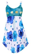 Boho Minikleid, Sommerkleid