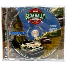 Sega Rally Championship PC CD Jewel Case gereinigt ohne Frontcover Handbuch