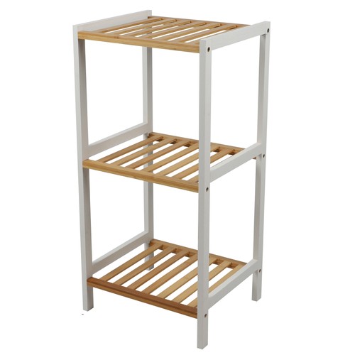 Bambusregal badregal holz - bambusregal,