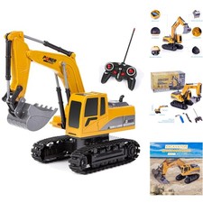 1:24 Ferngesteuerter Bagger Spielzeug für Kinder, Auto 2,4 GHz Traktor RC mit...