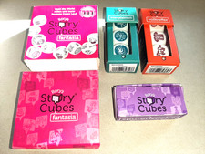 4 x Rory´s Story Cubes Würfel Volltreffer Spurensuche fantasia intergalaktisch