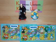2 Varianten aus Ü Ei Smurfs