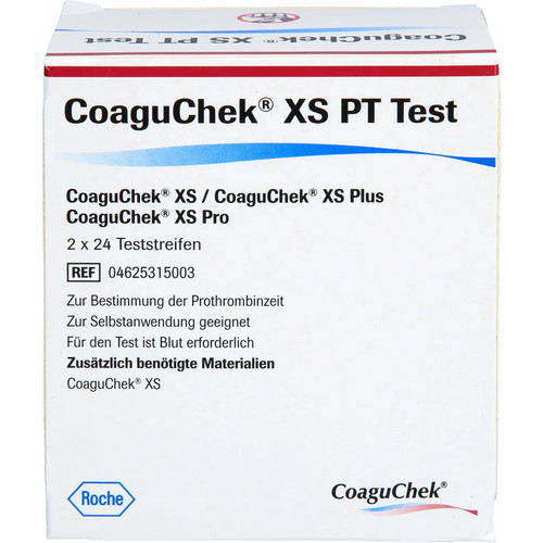 Coaguchek test 2x24st - xs, pt
