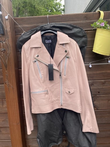 Karl lagerfeld lederjacke - gr, s