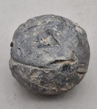 Bauernkrieg Schlacht bei Ostheim? 1525 seltene Kanonenkugel aus Blei