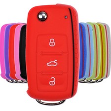 SCHLÜSSEL HÜLLE Rot für VW